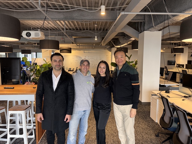 The Via AI founding team in Boston